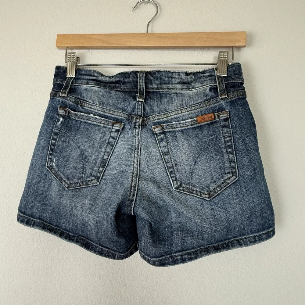 Joes Jeans Gessa Shorts Womens 24 Distressed Festival Boho Beach Summer Medium